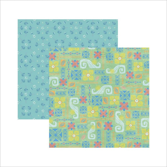 Moana Double Sided Scrapbook Paper 1 Printed 30x30 cm