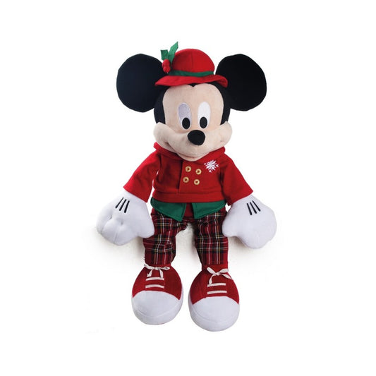 Plush Christmas Disney Mickey Mouse Tartan 35 cm