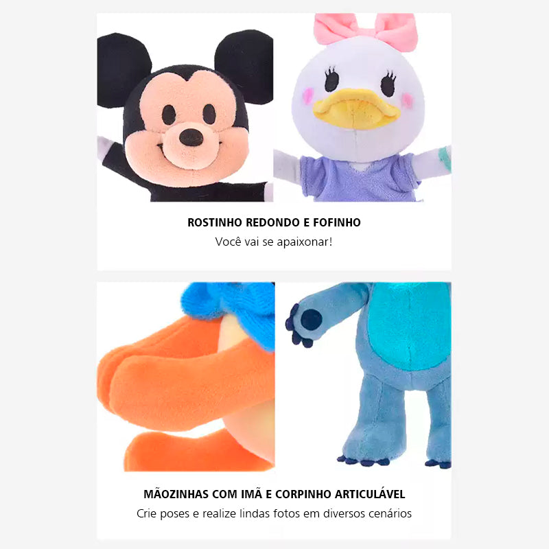 Chaqueta Cortavientos, Shorts y Mochila Peluche nuiMOs Original Disney