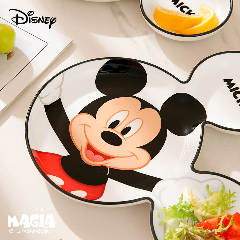 Mickey Two Ears Noble Kitchen Disney Snack Plate