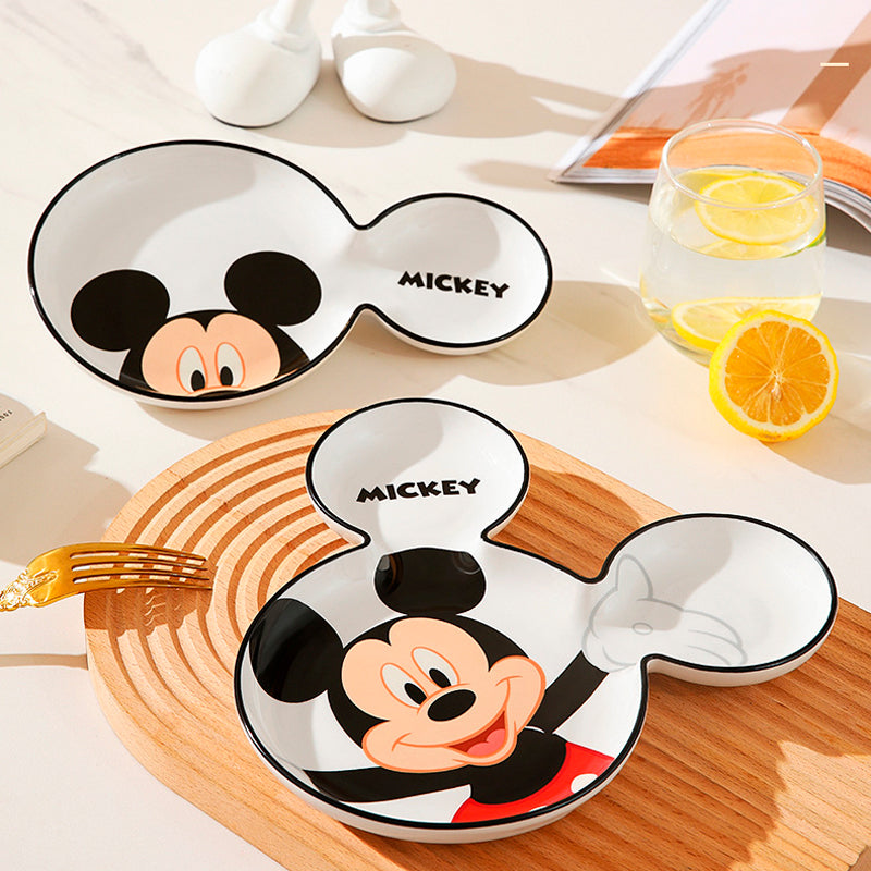 Mickey Two Ears Noble Kitchen Disney Snack Plate