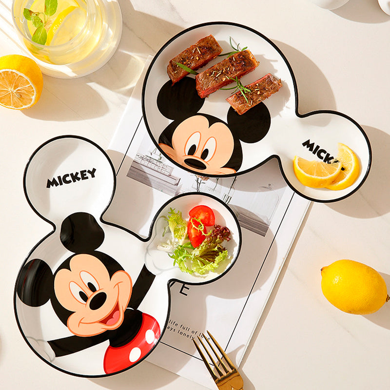 Mickey Two Ears Noble Kitchen Disney Snack Plate