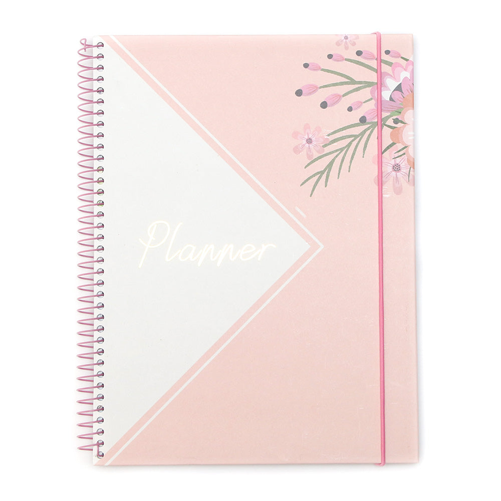 Permanent Weekly Planner Notebook 24x18 cm - Calendar School Organization Notebook