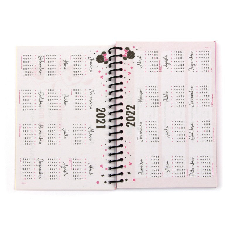 Planner Minnie Mouse Gems A5 96 Sheets Permanent Disney