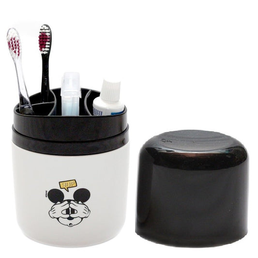 Soporte para cepillo de dientes y accesorios completos con tapa de Mickey Disney