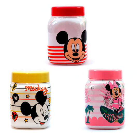 Pote Multiuso Mickey y Minnie Disney 500mL