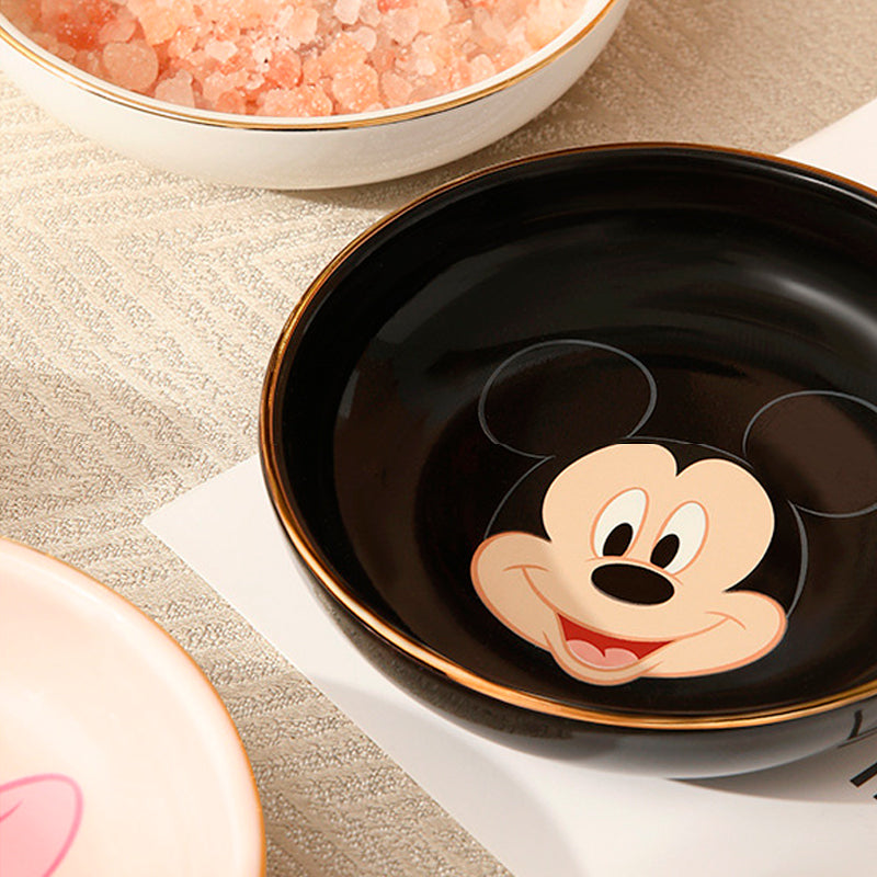 Disney-vajilla de cerámica con dibujos animados de Mickey Mouse y