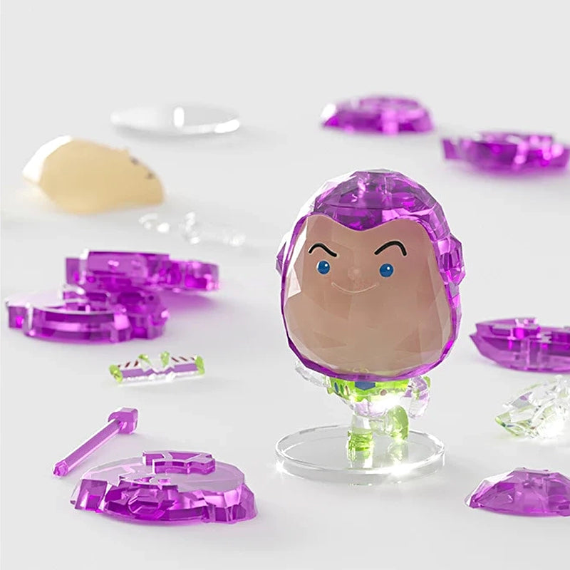 Buzz Lightyear Toystory Crystal Blocks 3D Disney Puzzle