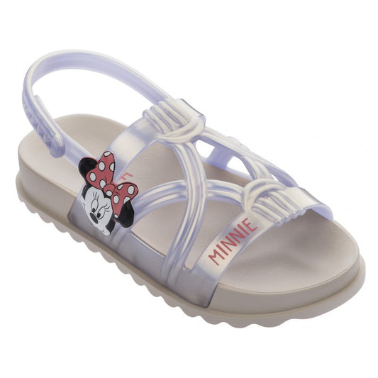 Sandália Infantil Zig Zag Flat Minnie Mouse