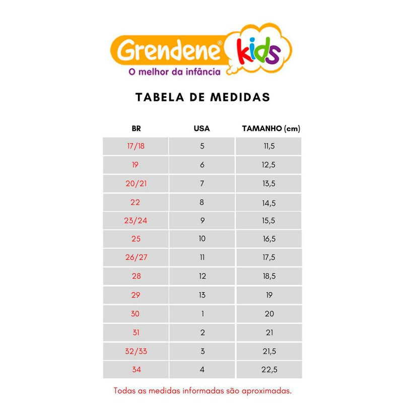 Sandalia Infantil Plana Zig Zag Minnie Mouse