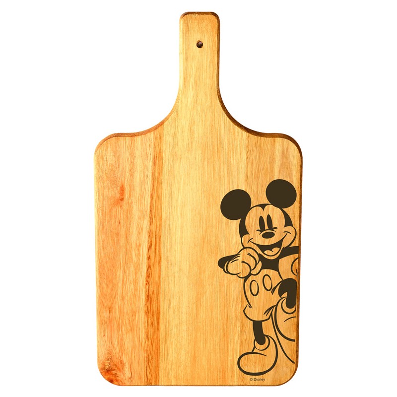Tábua para Corte Multiuso em Madeira Mickey e Minnie Disney