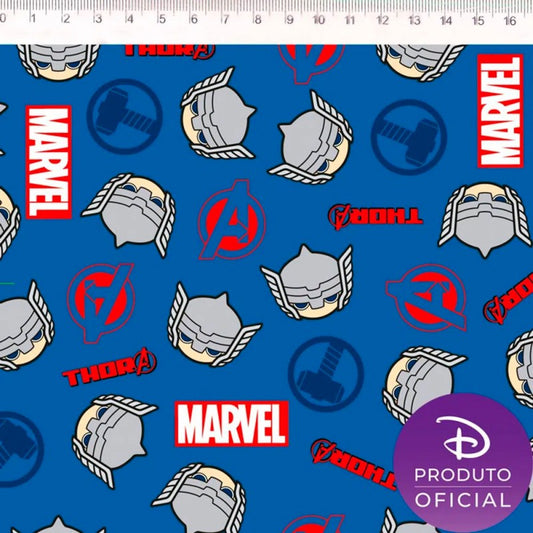 Thor Avengers tricoline fabric