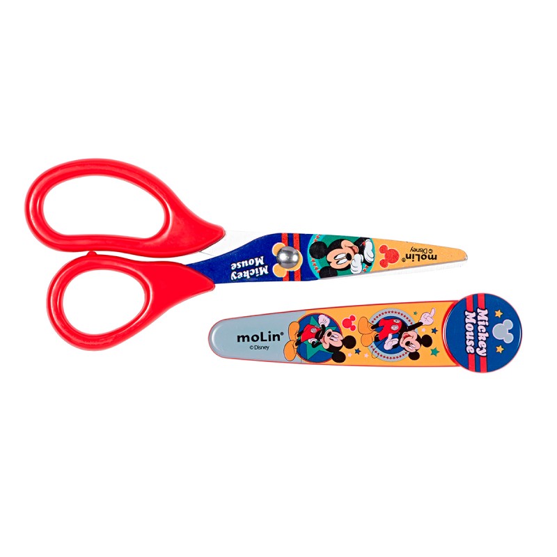 Tijeras Escolares Mickey Mouse con Funda Disney
