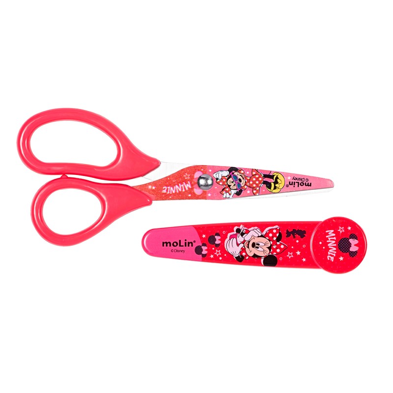 Tijeras Escolares Minnie Mouse con Funda Disney